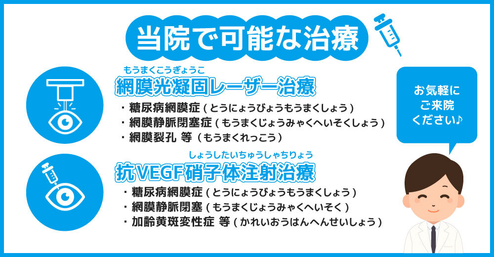 当院で可能な治療